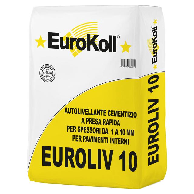AUTOLIVELLANTE EUROLIV 10 PER INTERNI 25 kg A PRESA RAPIDA | Tecnomat AUTOLIVELLANTE EUROLIV 10 PER INTERNI 25 kg A PRESA RAPIDA | Tecnomat