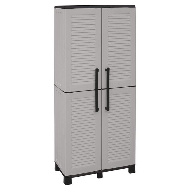 ARMADIO IN RESINA ART PLAST 2 ANTE TUTTOPIANI 68x169x37 cm GRIGIO | Tecnomat ARMADIO IN RESINA ART PLAST 2 ANTE TUTTOPIANI 68x169x37 cm GRIGIO | Tecnomat