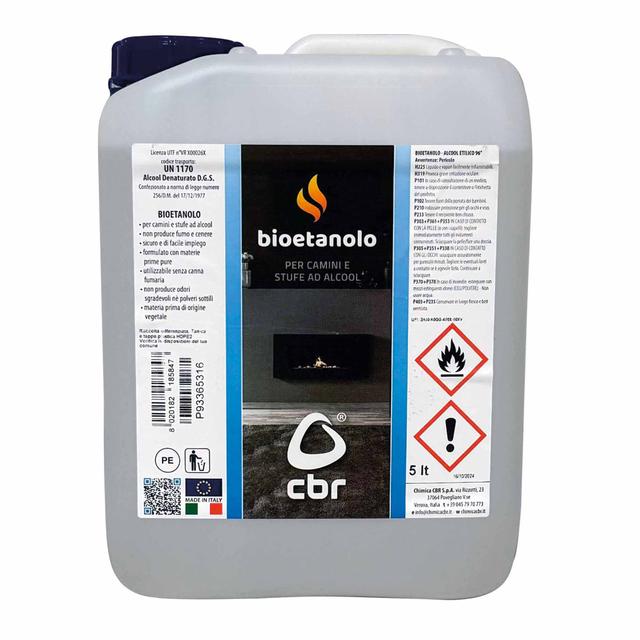 BIOETANOLO CHIMICA CBR 5 l INCOLORE ALCOOL 96% | Tecnomat BIOETANOLO CHIMICA CBR 5 l INCOLORE ALCOOL 96% - 2 | Tecnomat