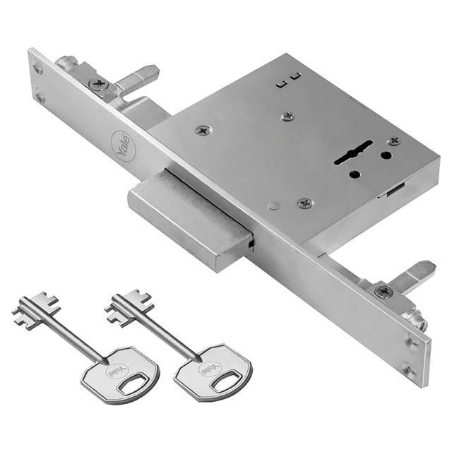 SERRATURA YALE INFILARE PORTE FERRO DOPPIA MAPPA ENTRATA 52 mm 4 MANDATE SOLO CATENACCIO | Tecnomat SERRATURA YALE INFILARE PORTE FERRO DOPPIA MAPPA ENTRATA 52 mm 4 MANDATE SOLO CATENACCIO | Tecnomat