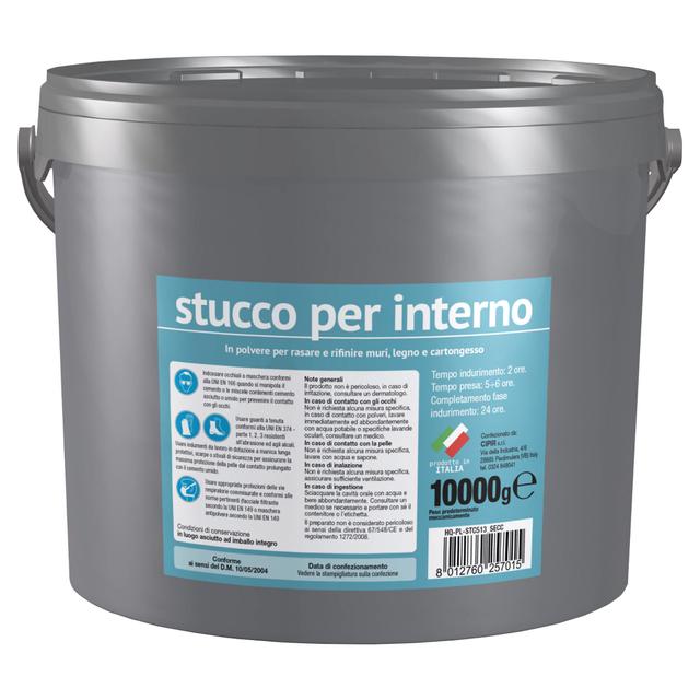 STUCCO IN POLVERE CIPIR SECCHIELLO 10 kg BIANCO PER INTERNO | Tecnomat STUCCO IN POLVERE CIPIR SECCHIELLO 10 kg BIANCO PER INTERNO | Tecnomat