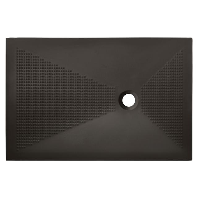 PIATTO DOCCIA ALTHEA UP IN CERAMICA FERRO OPACO 70x120 cm H 3 cm PILETTA Ø 90 mm | Tecnomat PIATTO DOCCIA ALTHEA UP IN CERAMICA FERRO OPACO 70x120 cm H 3 cm PILETTA Ø 90 mm | Tecnomat