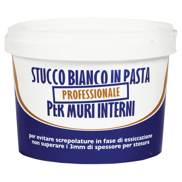 STUCCO IN PASTA PROFESSIONALE CIPIR 1 kg BIANCO MURI E LEGNO PER INTERNO | Tecnomat STUCCO IN PASTA PROFESSIONALE CIPIR 1 kg BIANCO MURI E LEGNO PER INTERNO | Tecnomat