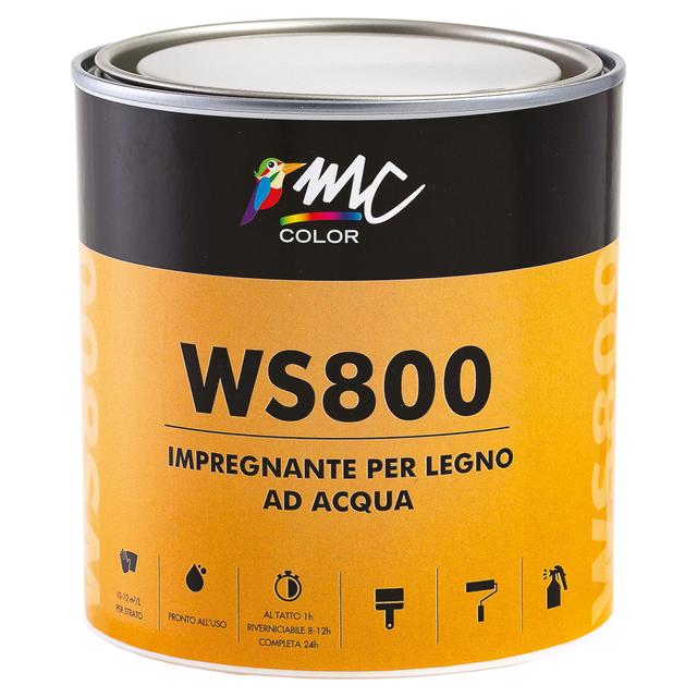 IMPREGNANTE LEGNO ACQUA MCCOLOR 0,75 l INCOLORE PRONTO ALL'USO 10-12 m² CON 1 l PER MANO | Tecnomat IMPREGNANTE LEGNO ACQUA MCCOLOR 0,75 l INCOLORE PRONTO ALL'USO 10-12 m² CON 1 l PER MANO | Tecnomat