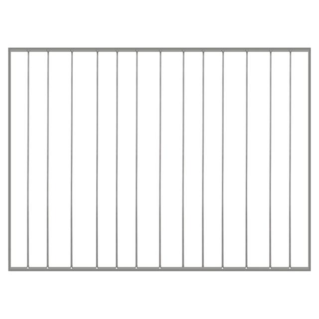 PANNELLO MODULARE DI RECINZIONE IN FERRO 14x8 mm ZINCATO LINEAR 1500x1012 mm (LxH) | Tecnomat PANNELLO MODULARE DI RECINZIONE IN FERRO 14x8 mm ZINCATO LINEAR 1500x1012 mm (LxH) | Tecnomat