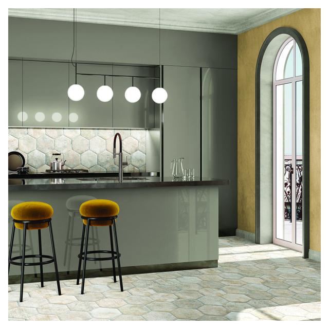 PAVIMENTO INTERNO ESAGONA SOUTH SIDE 24x27,7x1 cm PEI4 GRES PORCELLANATO | Tecnomat PAVIMENTO INTERNO ESAGONA SOUTH SIDE 24x27,7x1 cm PEI4 GRES PORCELLANATO - 2 | Tecnomat