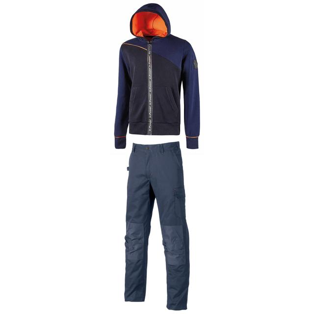SET PANTALONI E FELPA U-POWER TAGLIA M ALFA/JUPITER BLU CON INSERTI ARANCIO | Tecnomat SET PANTALONI E FELPA U-POWER TAGLIA M ALFA/JUPITER BLU CON INSERTI ARANCIO | Tecnomat