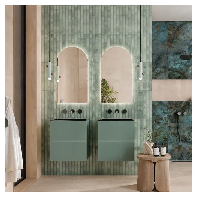 RIVESTIMENTO INTERNO ZELIGE ACQUAMARINA 4,8x45x0,95 cm (PEI 4/5) R9 GRES PORCELLANATO | Tecnomat RIVESTIMENTO INTERNO ZELIGE ACQUAMARINA 4,8x45x0,95 cm (PEI 4/5) R9 GRES PORCELLANATO - 2 | Tecnomat