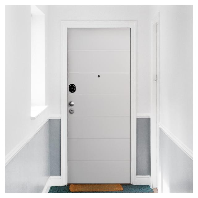 PORTA BLINDATA SECURE BIANCA APERTURA SPINTA A DESTRA D SMART 210x80 cm (HxL) | Tecnomat PORTA BLINDATA SECURE BIANCA APERTURA SPINTA A DESTRA D SMART 210x80 cm (HxL) - 2 | Tecnomat