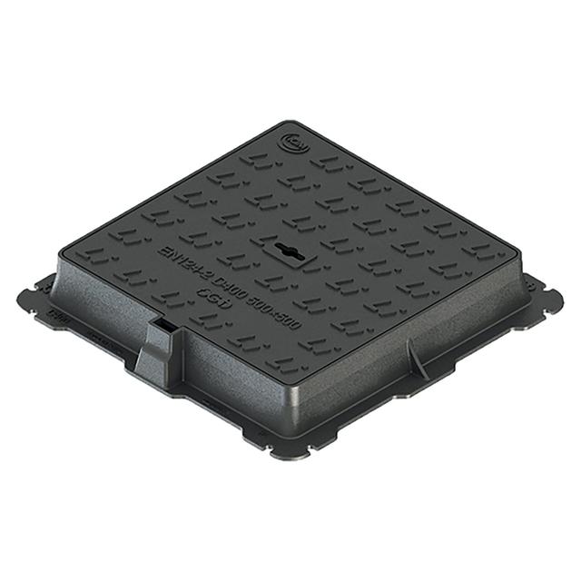 CHIUSINO IN GHISA CLASSE D400 55x55 cm | Tecnomat CHIUSINO IN GHISA CLASSE D400 55x55 cm - 2 | Tecnomat