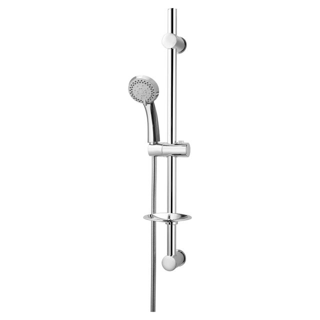 SALISCENDI DOCCIA SAMOA TECOM CROMO INTERASSE REGOLABILE CON DOCCETTA 5 GETTI | Tecnomat SALISCENDI DOCCIA SAMOA TECOM CROMO INTERASSE REGOLABILE CON DOCCETTA 5 GETTI | Tecnomat