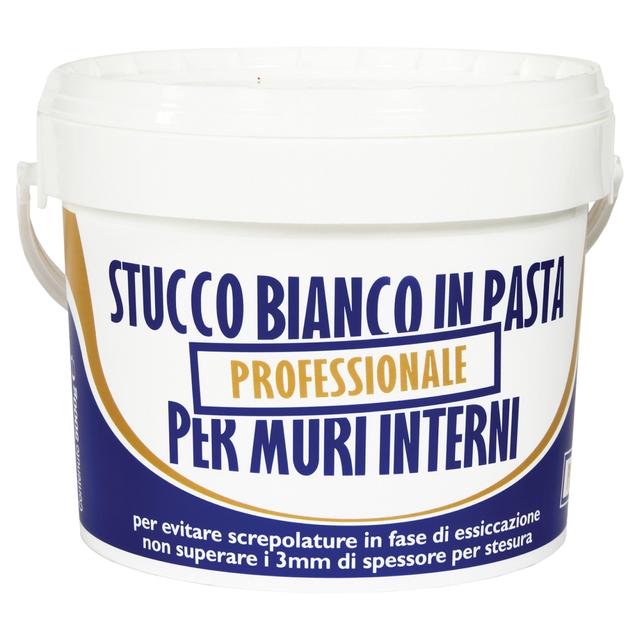 STUCCO IN PASTA PROFESSIONALE CIPIR 5 kg BIANCO MURI E LEGNO PER INTERNO | Tecnomat STUCCO IN PASTA PROFESSIONALE CIPIR 5 kg BIANCO MURI E LEGNO PER INTERNO | Tecnomat
