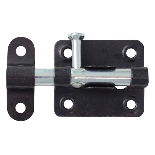 CATENACCIO A CANNONE 60 mm ACCIAIO ZINCATO NERO | Tecnomat CATENACCIO A CANNONE 60 mm ACCIAIO ZINCATO NERO - 2 | Tecnomat