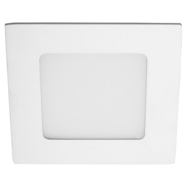 FARETTO INCASSO VIVIDA LED 6W QUADRATO 379 lumen 3000K LUCE CALDA IN ALLUMINIO BIANCO 110x110 mm | Tecnomat FARETTO INCASSO VIVIDA LED 6W QUADRATO 379 lumen 3000K LUCE CALDA IN ALLUMINIO BIANCO 110x110 mm | Tecnomat