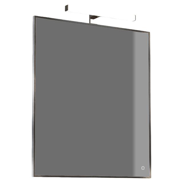 SPECCHIO KINETIC 80x70 cm (LxH) TOUCH LAMPADA 6W L 40 cm CON PROFILO IN ALLUMINIO | Tecnomat SPECCHIO KINETIC 80x70 cm (LxH) TOUCH LAMPADA 6W L 40 cm CON PROFILO IN ALLUMINIO - 2 | Tecnomat