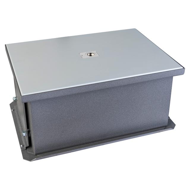 CASSAFORTE CERTIFICATA A PAVIMENTO A CHIAVE 440x320x210/320 mm (LxHxP) ACCIAIO VERNICIATO | Tecnomat CASSAFORTE CERTIFICATA A PAVIMENTO A CHIAVE 440x320x210/320 mm (LxHxP) ACCIAIO VERNICIATO - 2 | Tecnomat