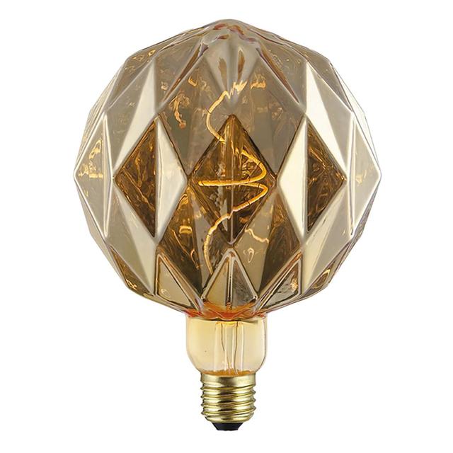 LAMPADINA LED SUPREMA DIAMOND E27 4W 100 lumen 2200K DIMMERABILE FINITURA ORO 150x200 mm | Tecnomat LAMPADINA LED SUPREMA DIAMOND E27 4W 100 lumen 2200K DIMMERABILE FINITURA ORO 150x200 mm | Tecnomat