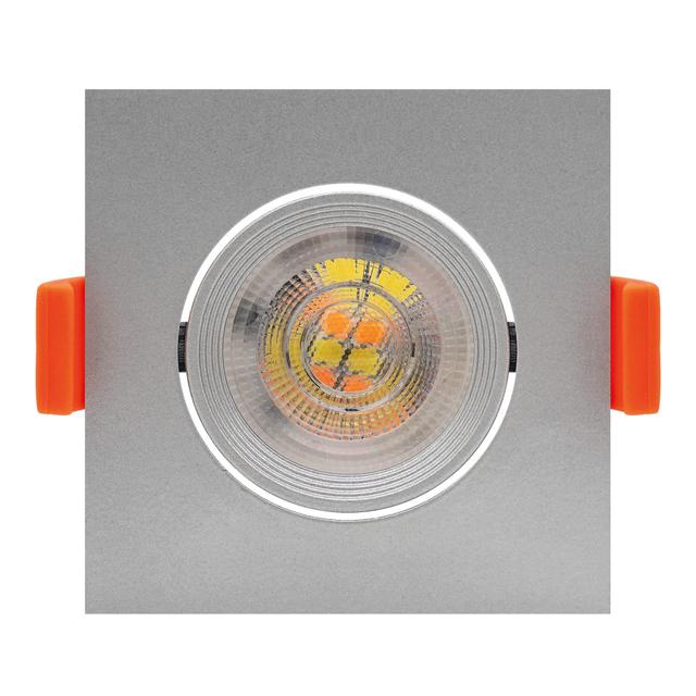 FARETTO DA INCASSO LED VIVIDA NICK SILVER 3W FINO 235 lm CCT ORIENTABILE 70x70 mm | Tecnomat FARETTO DA INCASSO LED VIVIDA NICK SILVER 3W FINO 235 lm CCT ORIENTABILE 70x70 mm | Tecnomat