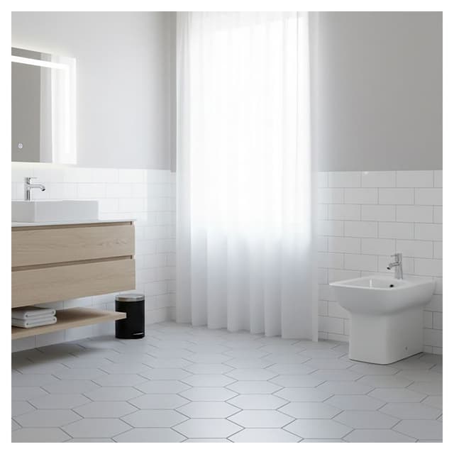 COPRIWATER QUBE IN TERMOINDIRENTE BIANCO SLIM CERNIERE AD ESPANSIONE SOFT CLOSE | Tecnomat COPRIWATER QUBE IN TERMOINDIRENTE BIANCO SLIM CERNIERE AD ESPANSIONE SOFT CLOSE - 2 | Tecnomat