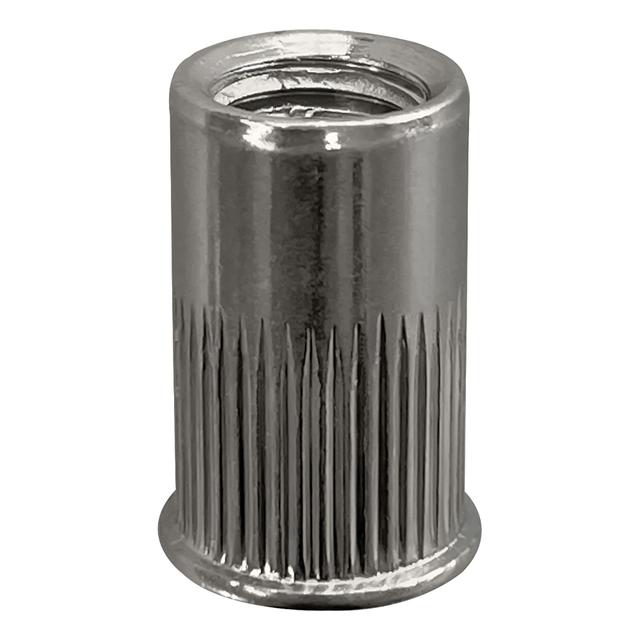 INSERTI RIVIT FILETTATI FUSTO CILINDRICO 6mm 0,5-2,5mm M4 500PEZZI INOX A2 TESTA RIDOTTA | Tecnomat INSERTI RIVIT FILETTATI FUSTO CILINDRICO 6mm 0,5-2,5mm M4 500PEZZI INOX A2 TESTA RIDOTTA - 2 | Tecnomat