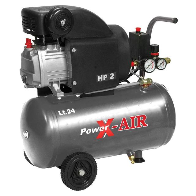 COMPRESSORE 24 l MISTRAL 2hp LUBRIFICATO POWER X YE024 PRESSIONE 8 bar ARIA ASPIRATA 170 l/min | Tecnomat COMPRESSORE 24 l MISTRAL 2hp LUBRIFICATO POWER X YE024 PRESSIONE 8 bar ARIA ASPIRATA 170 l/min | Tecnomat
