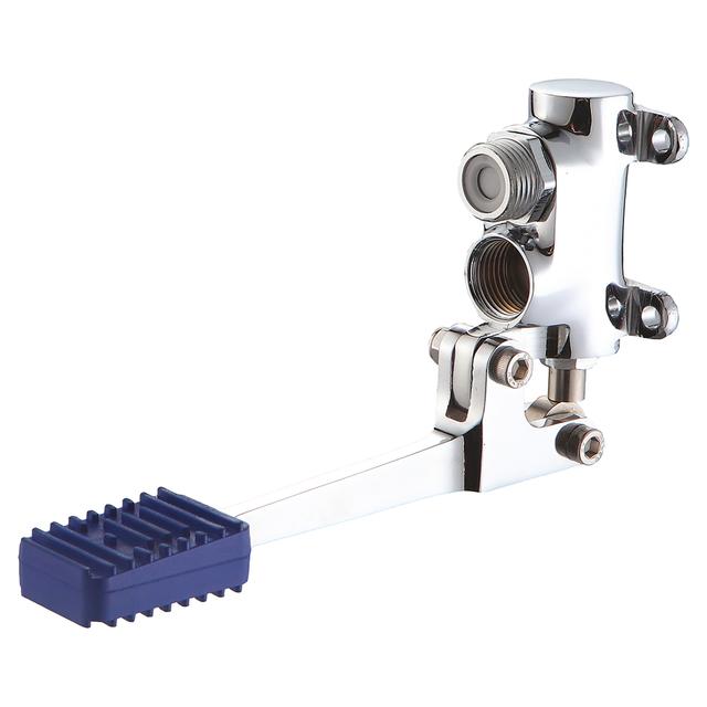 RUBINETTO A PEDALE 1 INGRESSO E 1 LEVA INSTALLABILE A PAVIMENTO E PARETE SOLO FREDDA | Tecnomat RUBINETTO A PEDALE 1 INGRESSO E 1 LEVA INSTALLABILE A PAVIMENTO E PARETE SOLO FREDDA | Tecnomat