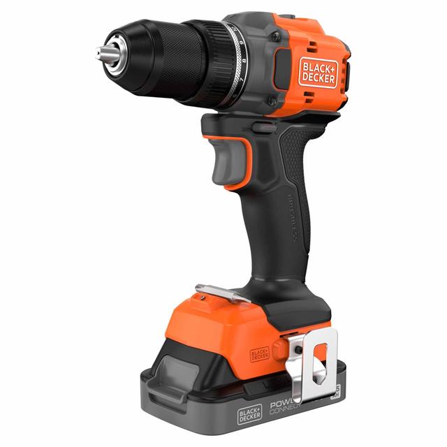 TRAPANO AVVITATORE B&D 18V BLD782E2K-QW 2 BATTERIE LITIO 2,5 Ah BRUSHLESS PESO 2,8 kg | Tecnomat TRAPANO AVVITATORE B&D 18V BLD782E2K-QW 2 BATTERIE LITIO 2,5 Ah BRUSHLESS PESO 2,8 kg - 2 | Tecnomat