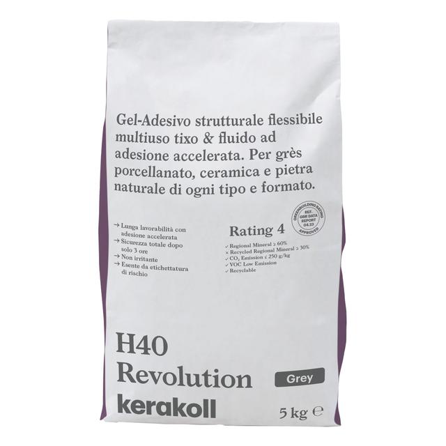 H40 REVOLUTION GRIGIO 5 kg KERAKOLL | Tecnomat H40 REVOLUTION GRIGIO 5 kg KERAKOLL | Tecnomat
