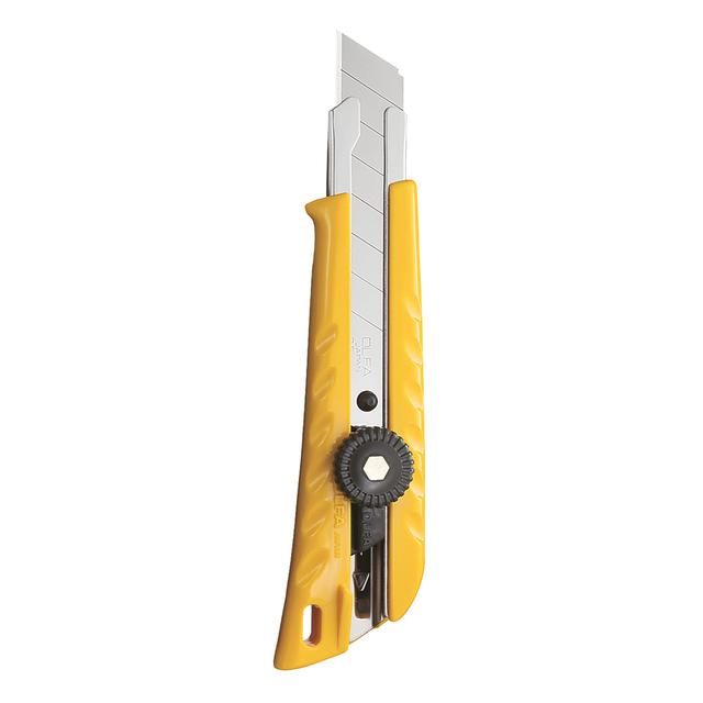 CUTTER 18 mm OLFA L-1 ROTELLA DI BLOCCAGGIO LAMA A SETTORI | Tecnomat CUTTER 18 mm OLFA L-1 ROTELLA DI BLOCCAGGIO LAMA A SETTORI - 2 | Tecnomat