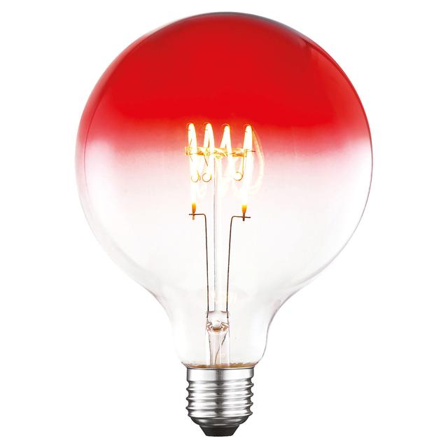 LAMPADINA LED SUPREMA GLOBO E27 4W=14W 120 lumen 2200K LUCE CALDA ROSSO DEGRADE' | Tecnomat LAMPADINA LED SUPREMA GLOBO E27 4W=14W 120 lumen 2200K LUCE CALDA ROSSO DEGRADE' | Tecnomat