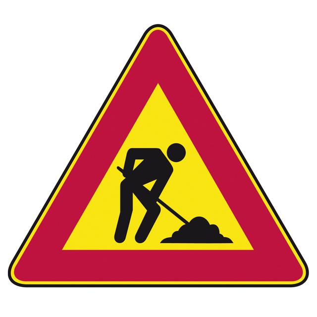 SEGNALE STRADALE TEMPORANEO LAVORI IN CORSO | Tecnomat SEGNALE STRADALE TEMPORANEO LAVORI IN CORSO - 2 | Tecnomat