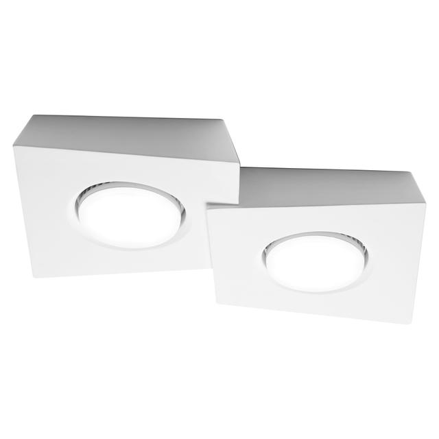 PLAFONIERA TECNICO T372 2xGX53 FINO A 10 W IN GESSO 32x4,5x23,5 cm | Tecnomat PLAFONIERA TECNICO T372 2xGX53 FINO A 10 W IN GESSO 32x4,5x23,5 cm | Tecnomat