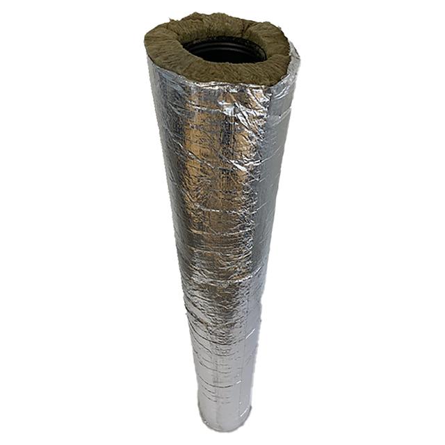 COPPELLA LANA DI ROCCIA STABILE Ø 80 mm RIVESTITA ALLUMINIO PER ISOLAMENTO TUBI IN ACCIAIO | Tecnomat COPPELLA LANA DI ROCCIA STABILE Ø 80 mm RIVESTITA ALLUMINIO PER ISOLAMENTO TUBI IN ACCIAIO | Tecnomat