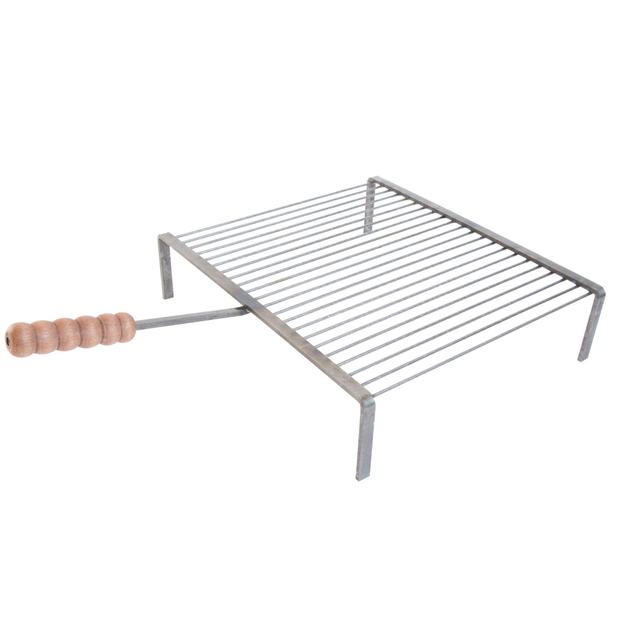 GRATICOLA MAREMMANA CON PIEDINI IN FERRO E MANICO IN LEGNO 45x40 cm H 16 cm | Tecnomat GRATICOLA MAREMMANA CON PIEDINI IN FERRO E MANICO IN LEGNO 45x40 cm H 16 cm | Tecnomat