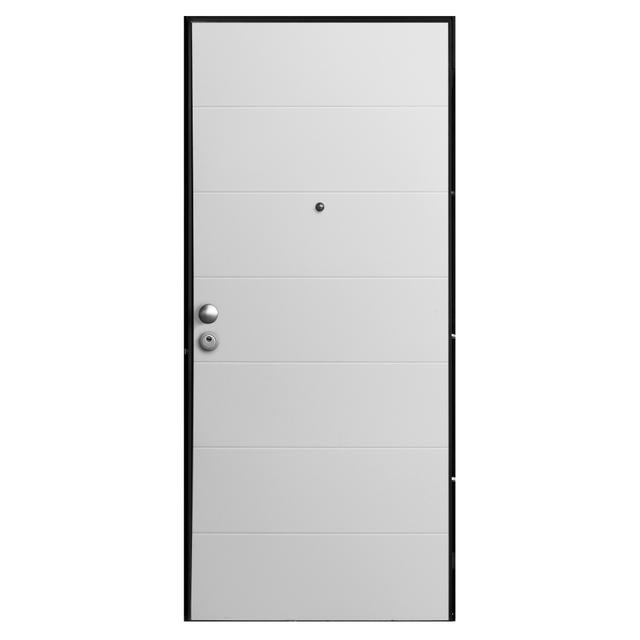PORTA BLINDATA SECURE BIANCO CLASSE 3 APERTURA SPINTA A DESTRA 210x90 cm (HxL) | Tecnomat PORTA BLINDATA SECURE BIANCO CLASSE 3 APERTURA SPINTA A DESTRA 210x90 cm (HxL) | Tecnomat
