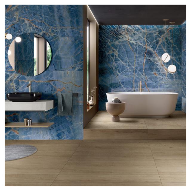 PAVIM/RIVEST INT MARMOREA BLUE LUX 60x120x0,85 cm RETT GRES PORCELLANATO | Tecnomat PAVIM/RIVEST INT MARMOREA BLUE LUX 60x120x0,85 cm RETT GRES PORCELLANATO - 2 | Tecnomat