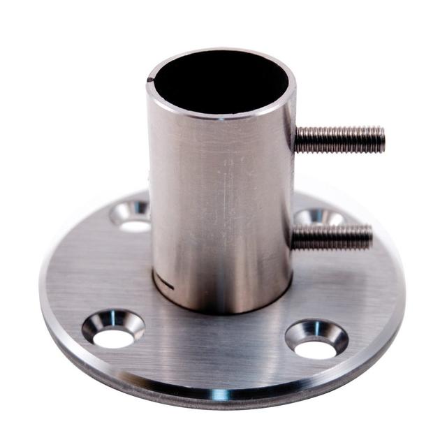 SUPPORTO TERMINALE INOX AISI 304 PER CORRIMANO Ø 42,4x2 mm PER RINGHIERE | Tecnomat SUPPORTO TERMINALE INOX AISI 304 PER CORRIMANO Ø 42,4x2 mm PER RINGHIERE | Tecnomat
