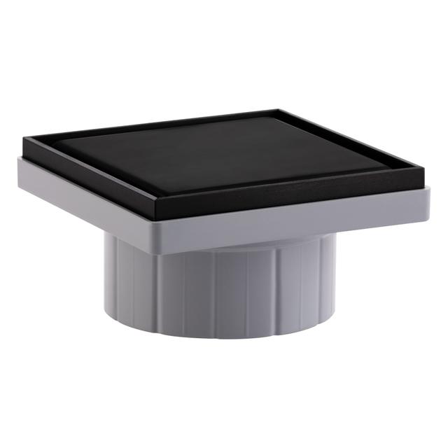 GRIGLIA PER POZZETTO DOCCIA TEA TIRANA L 110X110 mm INOX 316 NERO PIASTRELLABILE | Tecnomat GRIGLIA PER POZZETTO DOCCIA TEA TIRANA L 110X110 mm INOX 316 NERO PIASTRELLABILE - 2 | Tecnomat