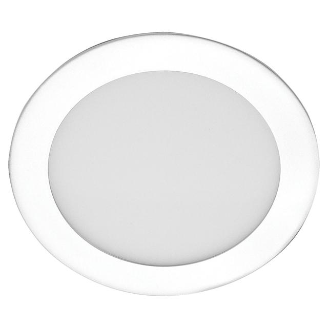 FARETTO INCASSO VIVIDA LED 12W TONDO 813 lumen 3000K LUCE CALDA IN ALLUMINIO BIANCO FORO 160mm | Tecnomat FARETTO INCASSO VIVIDA LED 12W TONDO 813 lumen 3000K LUCE CALDA IN ALLUMINIO BIANCO FORO 160mm | Tecnomat