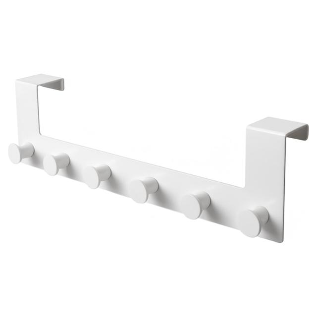 APPENDIABITI 6 GANCI IN ACCIAIO BIANCO 395x110x77 mm | Tecnomat APPENDIABITI 6 GANCI IN ACCIAIO BIANCO 395x110x77 mm - 2 | Tecnomat
