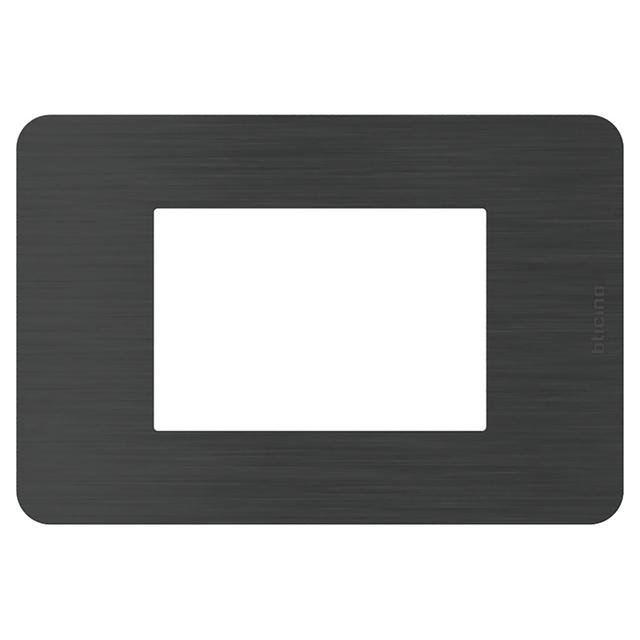 PLACCA BTICINO MATIX GO 3 MODULI BLACK NICKEL | Tecnomat PLACCA BTICINO MATIX GO 3 MODULI BLACK NICKEL | Tecnomat