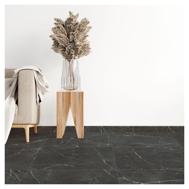 PAVIMENTO INTERNO MARBLE BLACK RETT 60x60x0,8 cm PEI 4 R9 GRES PORCELLANATO | Tecnomat PAVIMENTO INTERNO MARBLE BLACK RETT 60x60x0,8 cm PEI 4 R9 GRES PORCELLANATO | Tecnomat