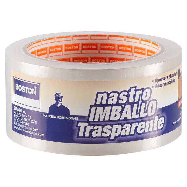 NASTRO PER IMBALLO TRASPARENTE PRO+ H 50 mm x L 66 m | Tecnomat NASTRO PER IMBALLO TRASPARENTE PRO+ H 50 mm x L 66 m - 2 | Tecnomat