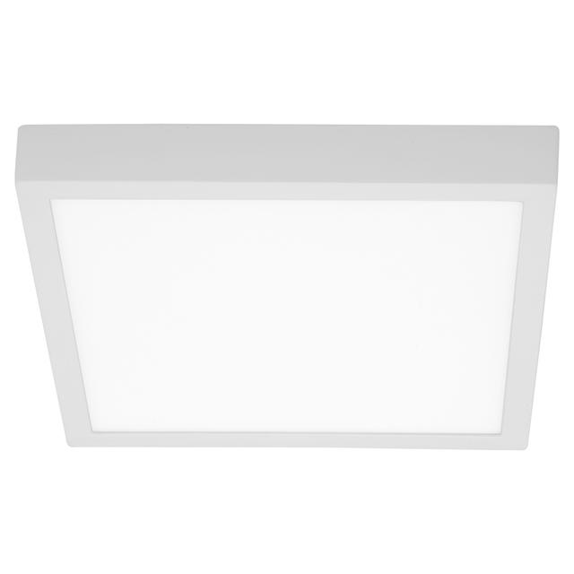 PLAFONIERA LED QUADRA BIANCA 4000K 24W 90 LED 1970 lumen Ø 300 mm ALTEZZA 38 mm | Tecnomat PLAFONIERA LED QUADRA BIANCA 4000K 24W 90 LED 1970 lumen Ø 300 mm ALTEZZA 38 mm | Tecnomat