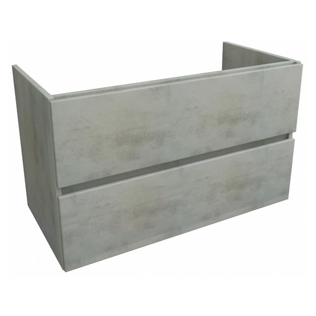 BASE VENUS IN LEGNO CEMENTO 2 CASSETTI SOFT CLOSE 89x54x46 cm (LxHxP) | Tecnomat BASE VENUS IN LEGNO CEMENTO 2 CASSETTI SOFT CLOSE 89x54x46 cm (LxHxP) | Tecnomat