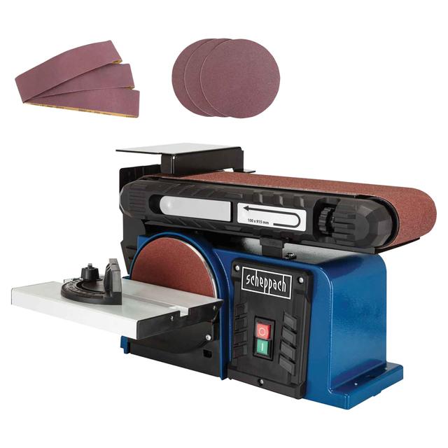 LEVIGATRICE NASTRO 300W SCHEPPACH BTS900 DISCO 150mm NASTRO 915x100 mm 2980 g/min PESO 12 kg | Tecnomat LEVIGATRICE NASTRO 300W SCHEPPACH BTS900 DISCO 150mm NASTRO 915x100 mm 2980 g/min PESO 12 kg | Tecnomat