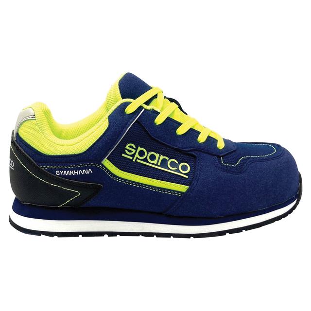 SCARPA ANTINFORTUNISTICA 44 SPARCO GYMKHANA BASSA CLASSE S1P SRC BLU E GIALLA METAL FREE | Tecnomat SCARPA ANTINFORTUNISTICA 44 SPARCO GYMKHANA BASSA CLASSE S1P SRC BLU E GIALLA METAL FREE | Tecnomat