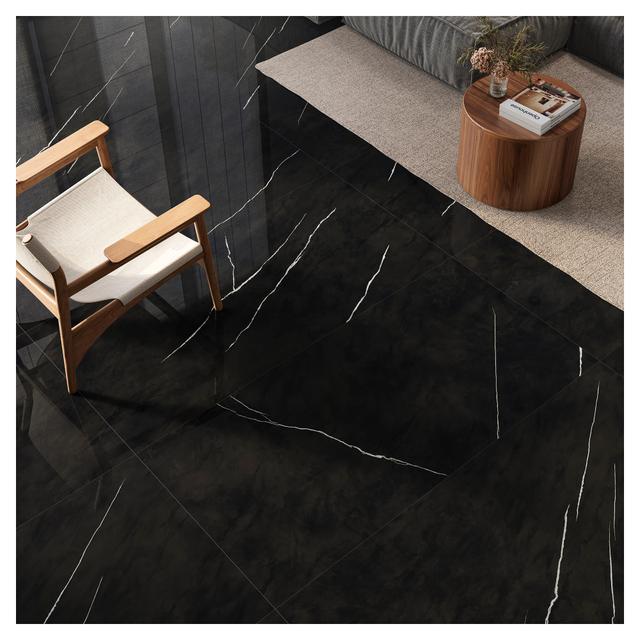 PAVIMENTO INTERNO PREMIUM MARMO BLACK 75x150x0,9 cm RETT GRES PORCELLANATO | Tecnomat PAVIMENTO INTERNO PREMIUM MARMO BLACK 75x150x0,9 cm RETT GRES PORCELLANATO - 2 | Tecnomat