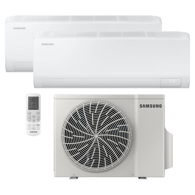 CONDIZIONATORE SAMSUNG DUAL 9000+12000 BTU LUZON S2 WIFI EER 4,26 COP 4,47 A+++/A++ | Tecnomat CONDIZIONATORE SAMSUNG DUAL 9000+12000 BTU LUZON S2 WIFI EER 4,26 COP 4,47 A+++/A++ | Tecnomat
