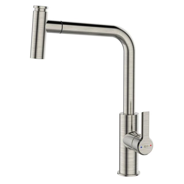 MISCELATORE LAVELLO ESSEBAGNO ESSEMANO INOX DOCCETTA ESTRAIBILE CARTUCCIA ø 35 mm | Tecnomat MISCELATORE LAVELLO ESSEBAGNO ESSEMANO INOX DOCCETTA ESTRAIBILE CARTUCCIA ø 35 mm - 2 | Tecnomat